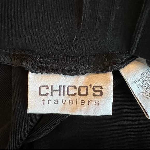 Chico's Travelers Black Pants Size Small - Picture 6 of 11
